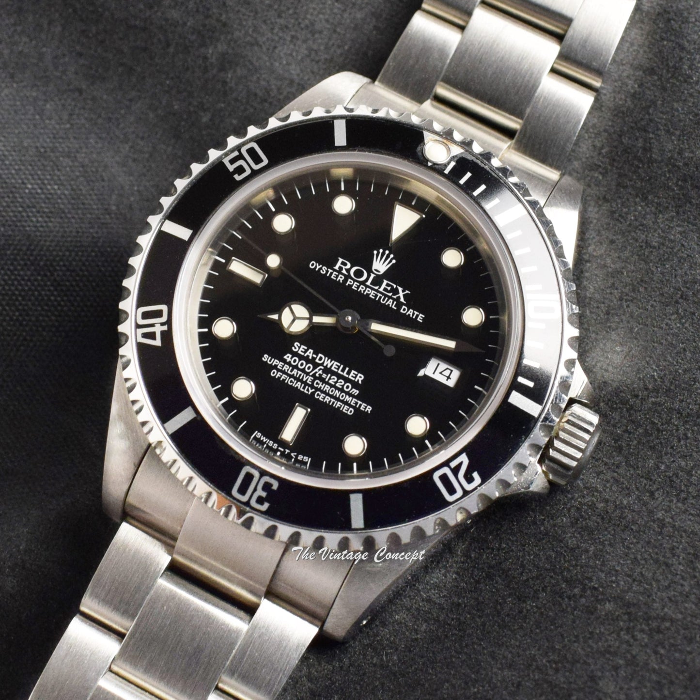 Rolex Sea-Dweller Unpolished Case 16600 (Box Set) (SOLD)