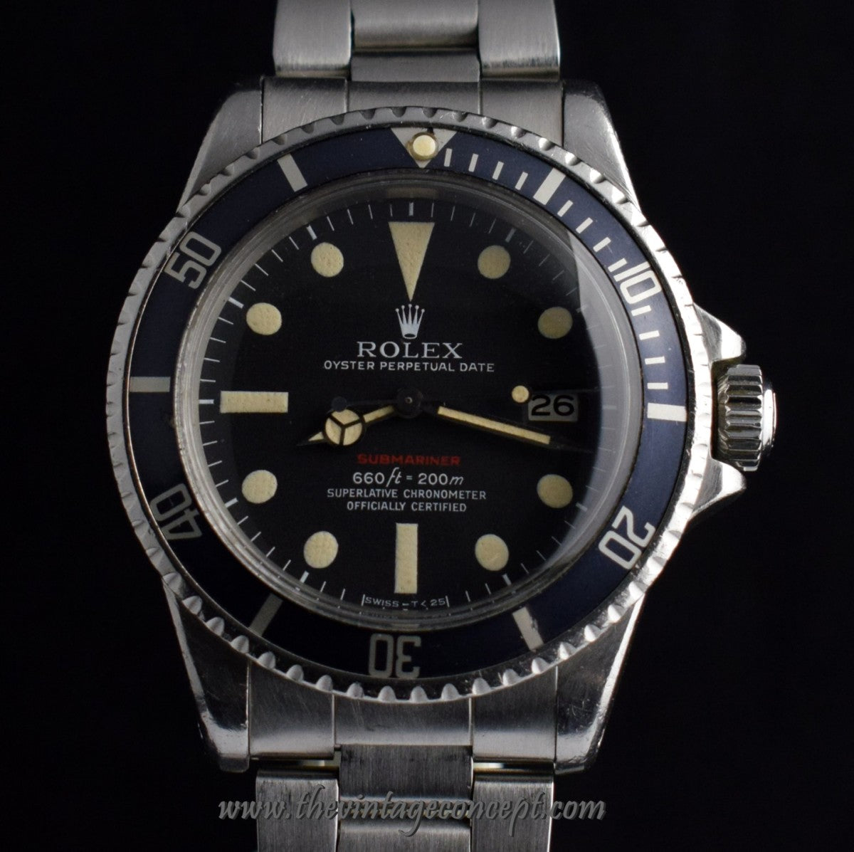 Rolex Submariner Single Red MK V 1680 (SOLD)