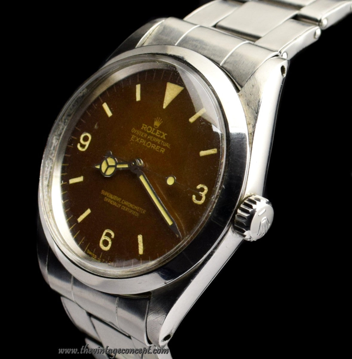 Rolex Explorer Tropical Gilt Dial 1016 (SOLD)