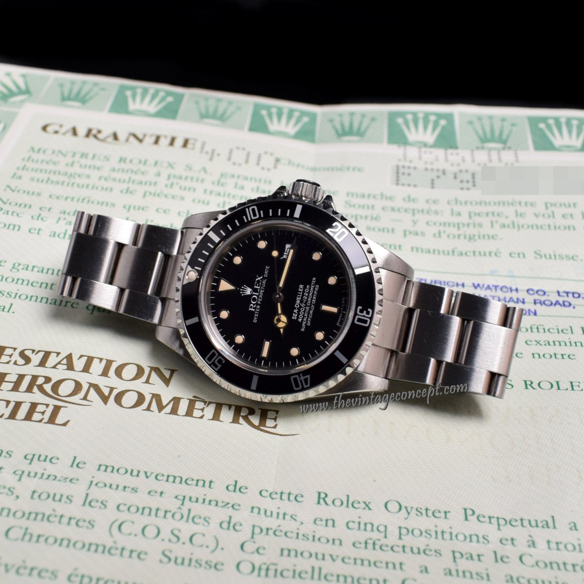 Rolex Sea-Dweller 16600 w/ Original Paper (SOLD)