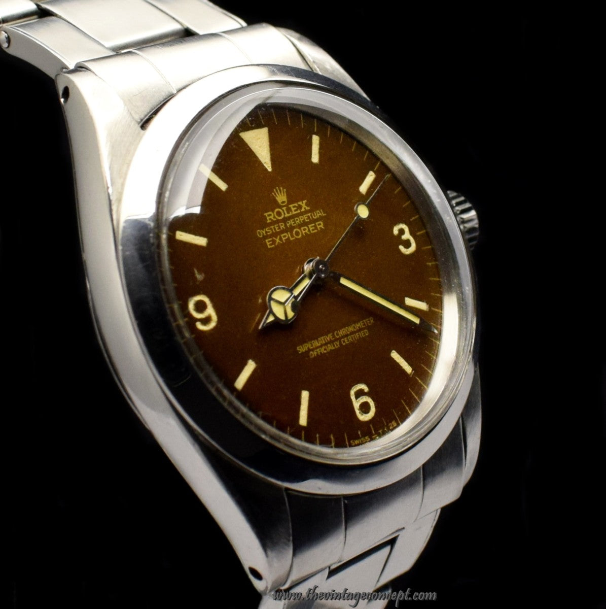 Rolex Explorer Tropical Gilt Dial 1016 (SOLD)