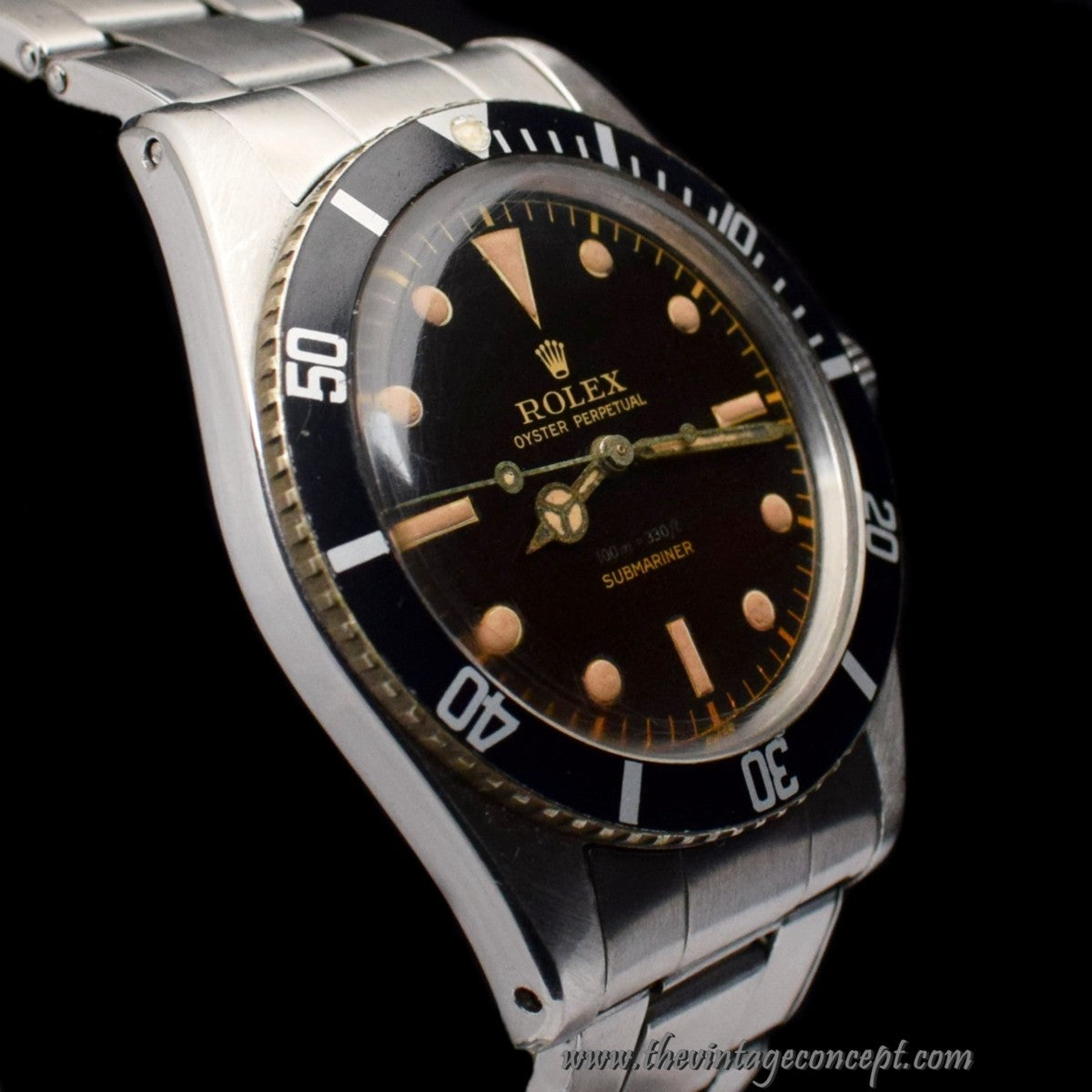 Rolex Submariner Small Crown Chocolate Gilt Dial 5508 (SOLD)