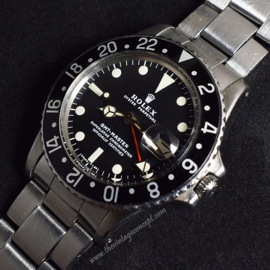 Rolex GMT Master Black Insert 1675 (SOLD)