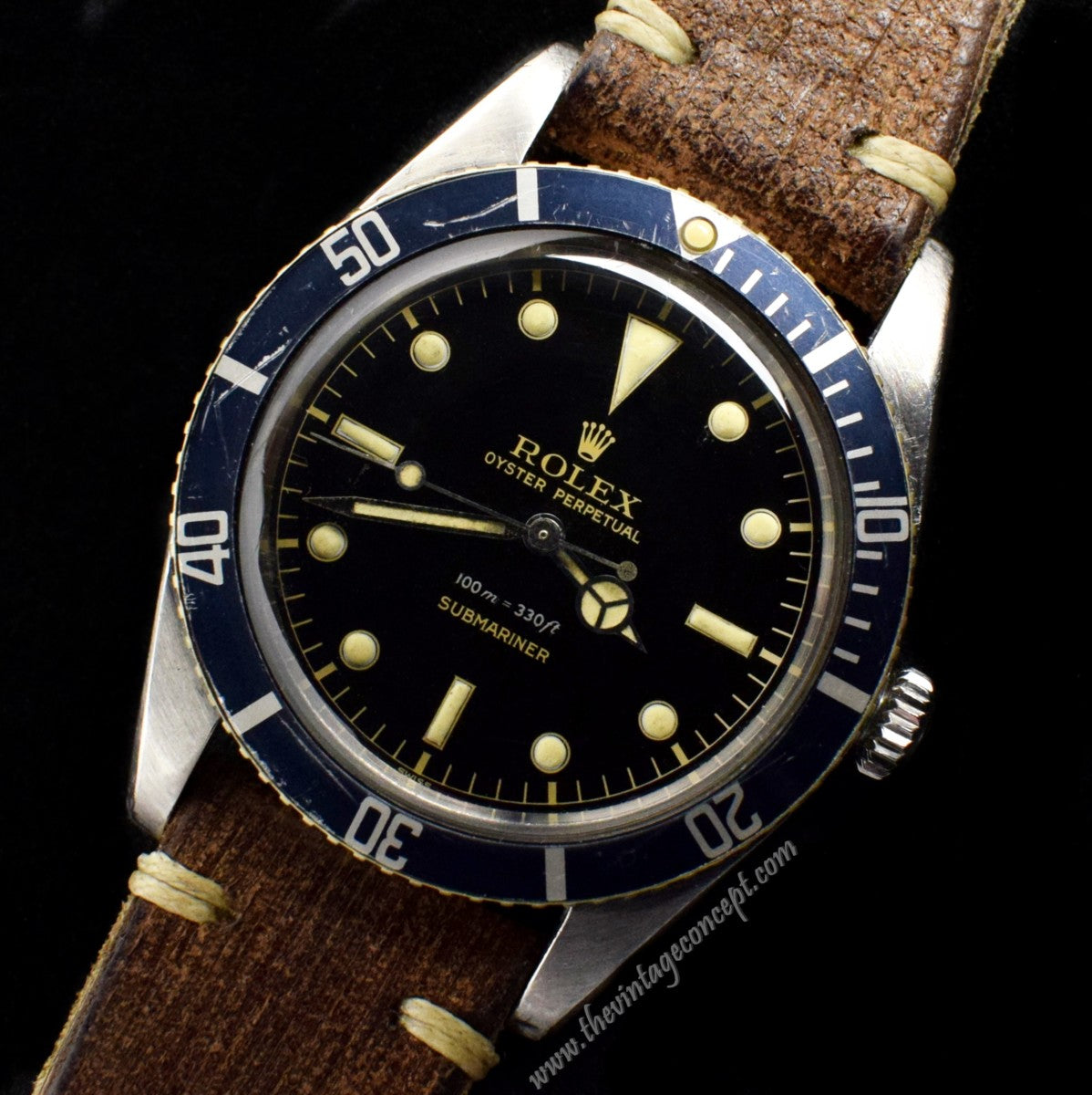 Rolex Submariner Small Crown Gilt Dial 5508 (SOLD)