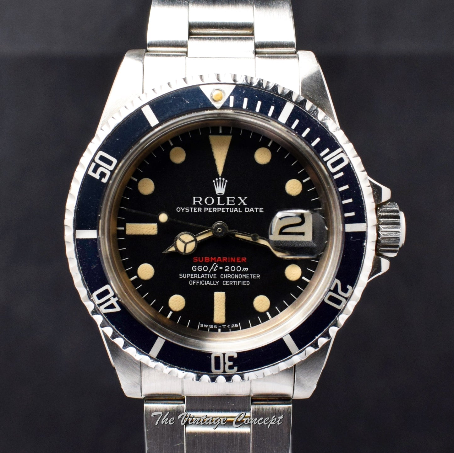 Rolex Submariner Single Red MK IV 1680 w/ Service Record (SOLD)