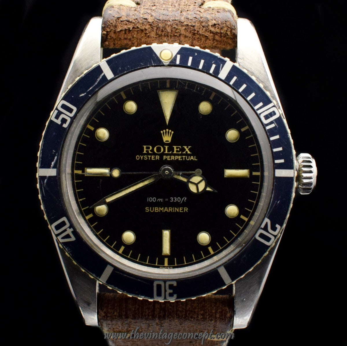 Rolex Submariner Small Crown Gilt Dial 5508 (SOLD)