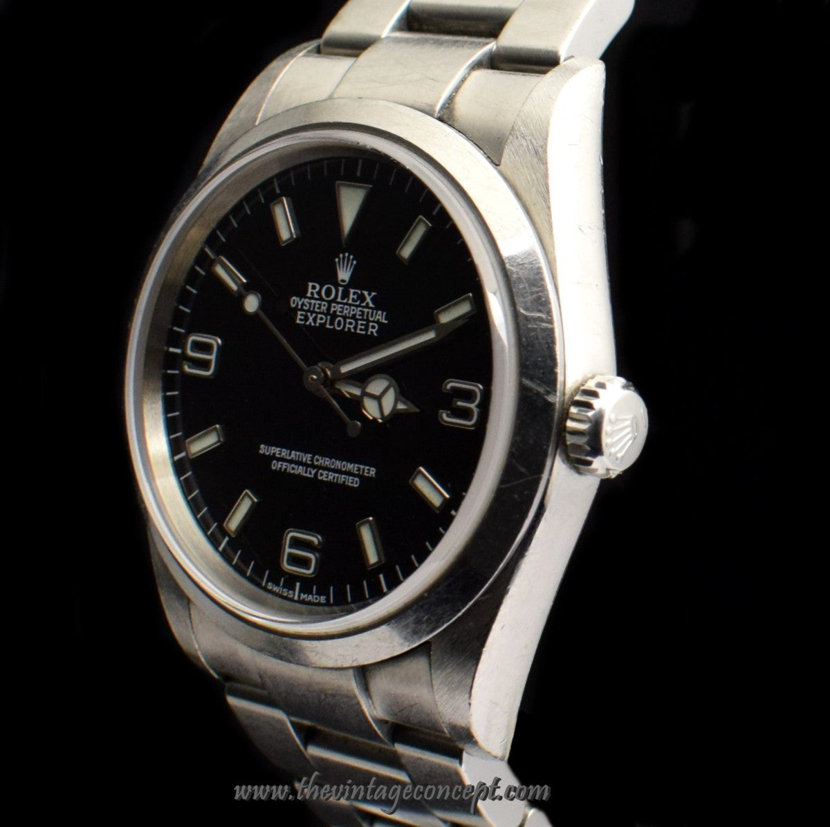 Rolex Explorer Untouched Unpolished 114270 w/ Original Paper & Tag (SOLD)