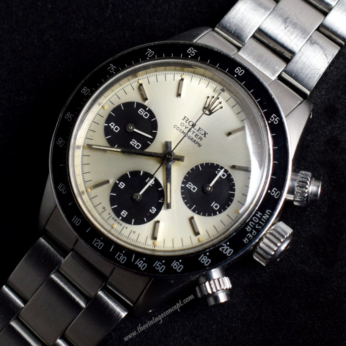 Rolex Daytona Silver Sigma Dial 6263 (SOLD)