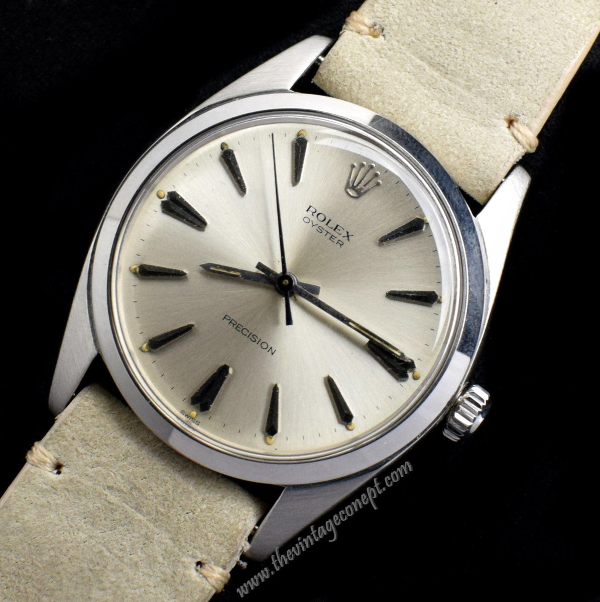 Rolex Oyster Precision Silver Dial 6424 (SOLD)