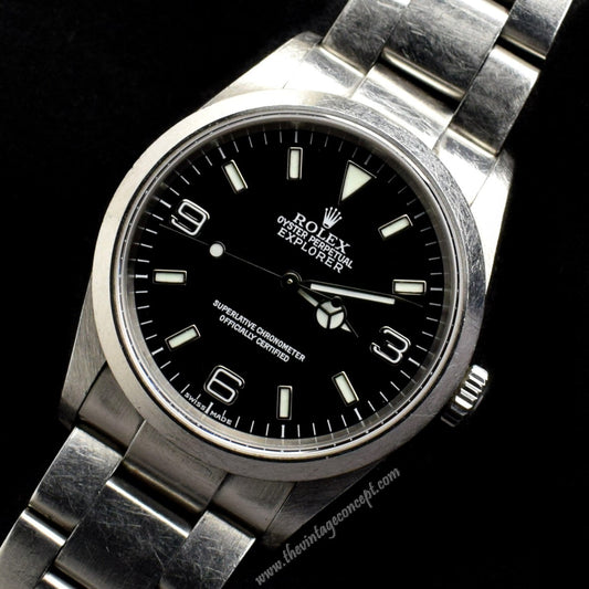 Rolex Explorer Untouched Unpolished 114270 w/ Original Paper & Tag (SOLD)