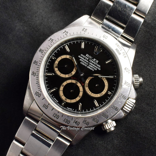 Rolex Daytona Black Patrizzi Dial 16520 (SOLD)