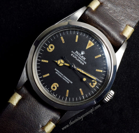 Rolex Explorer Matte Dial 1016 w/ Heavy Patina (SOLD)