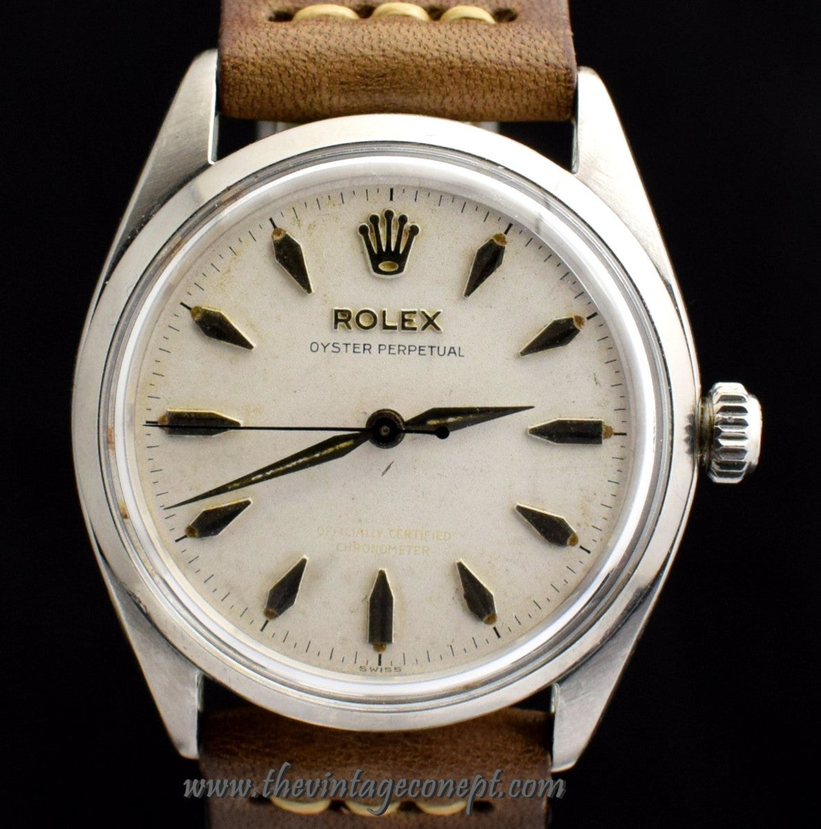 Rolex Oyster Perpetual White Dial 6564 (SOLD)