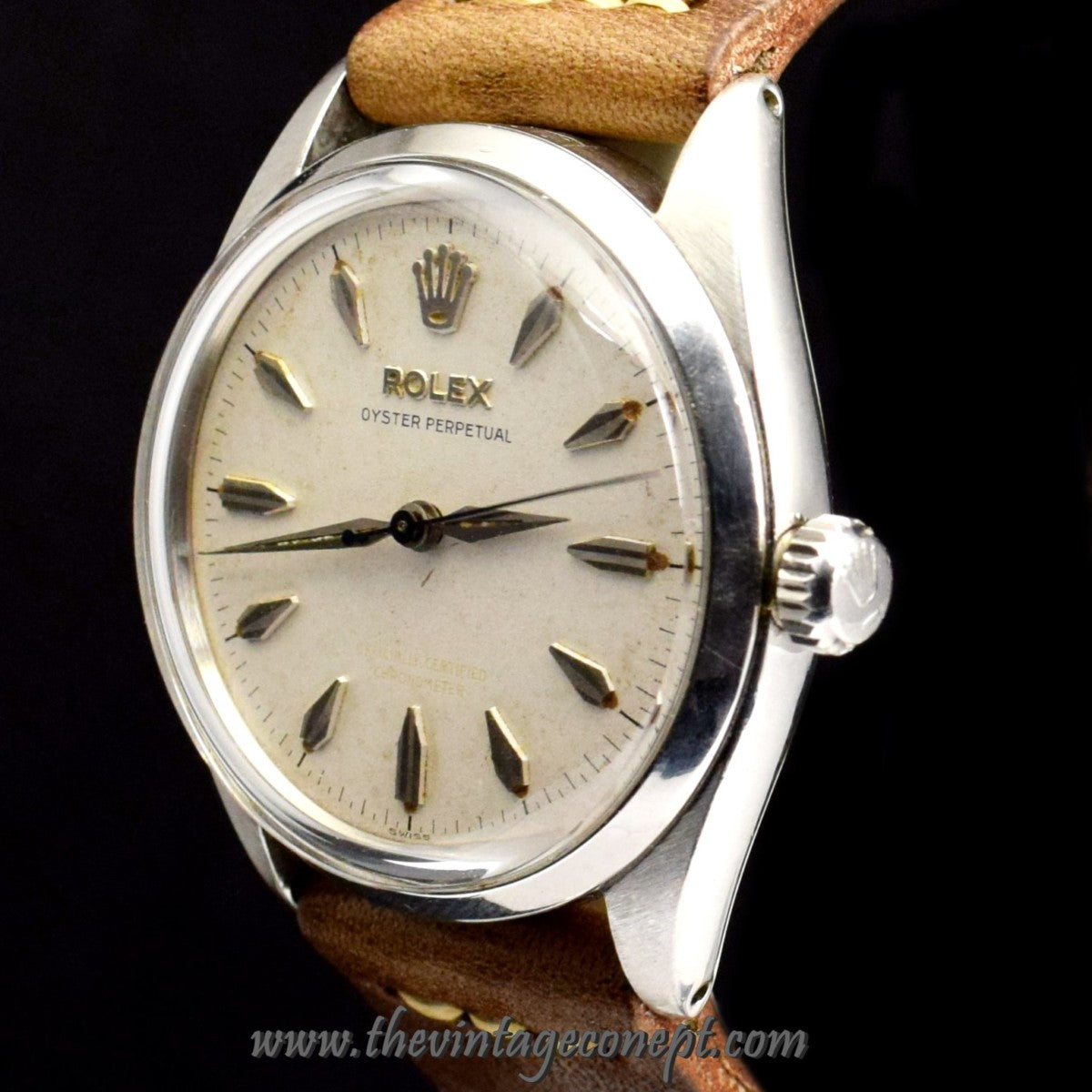 Rolex Oyster Perpetual White Dial 6564 (SOLD)