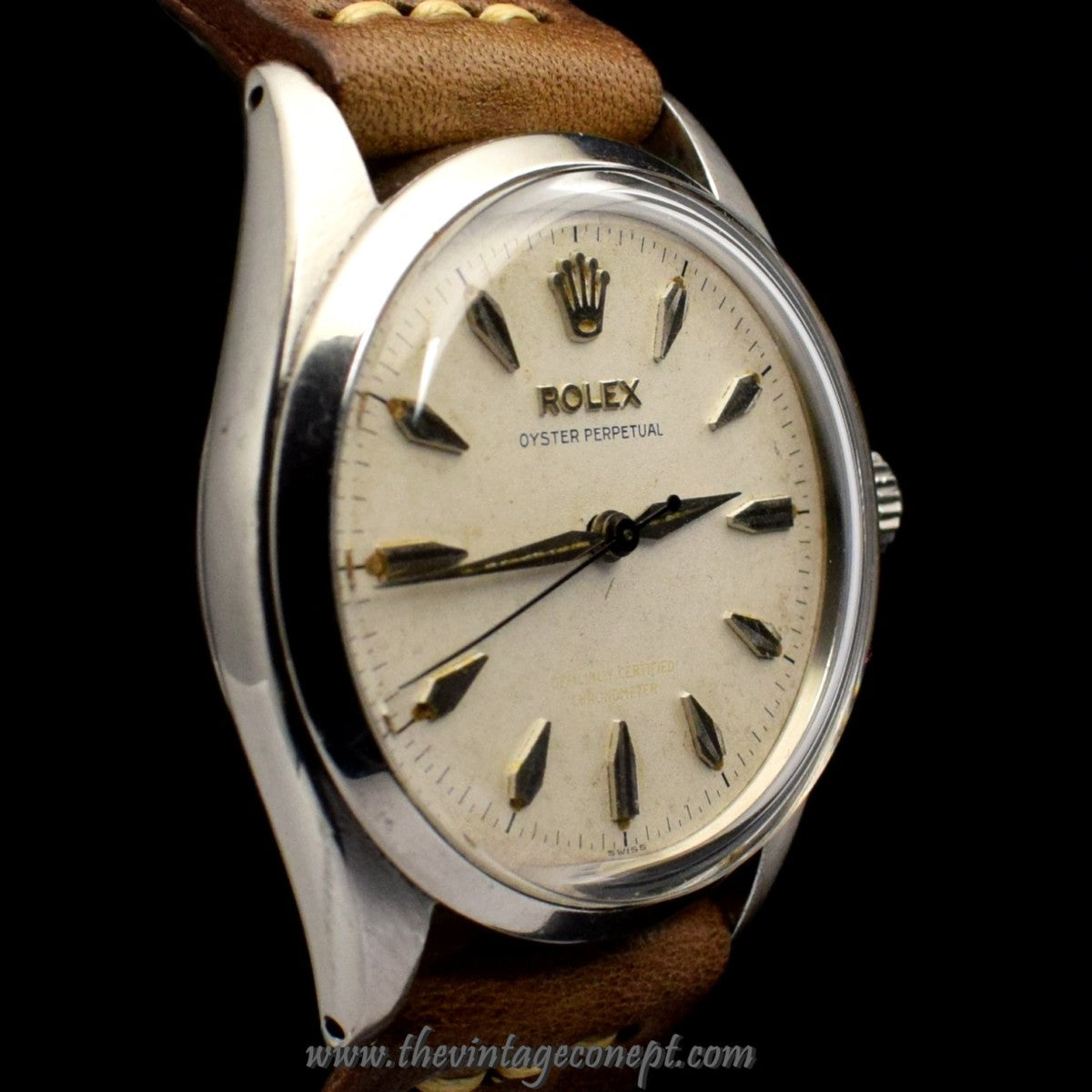 Rolex Oyster Perpetual White Dial 6564 (SOLD)