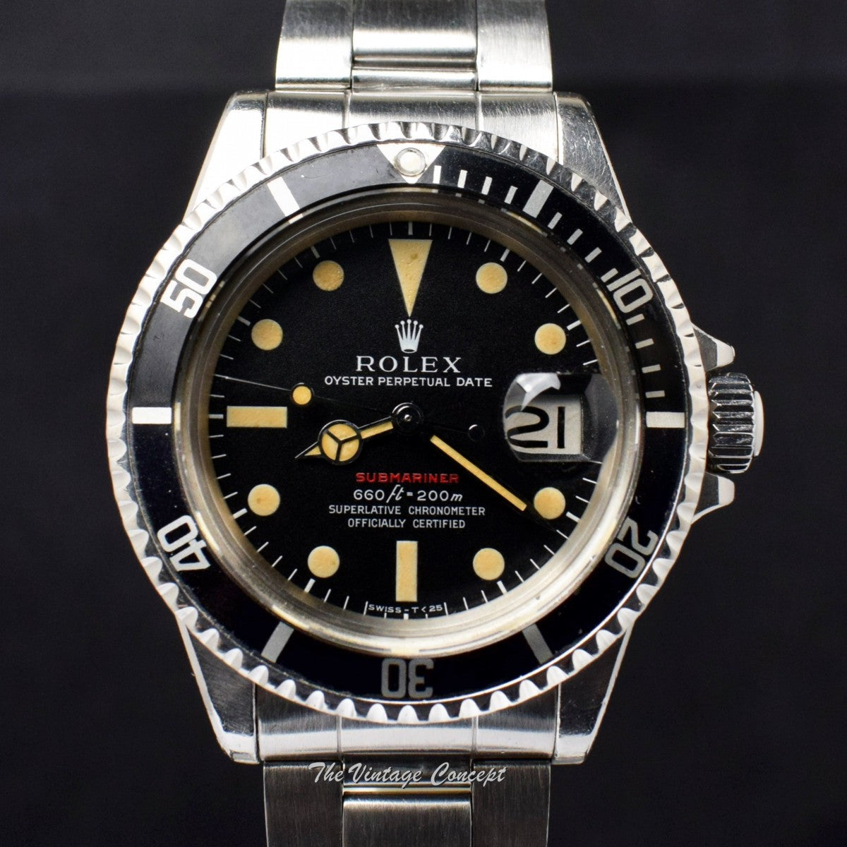 Rolex Submariner Single Red MK IV 1680 (SOLD)