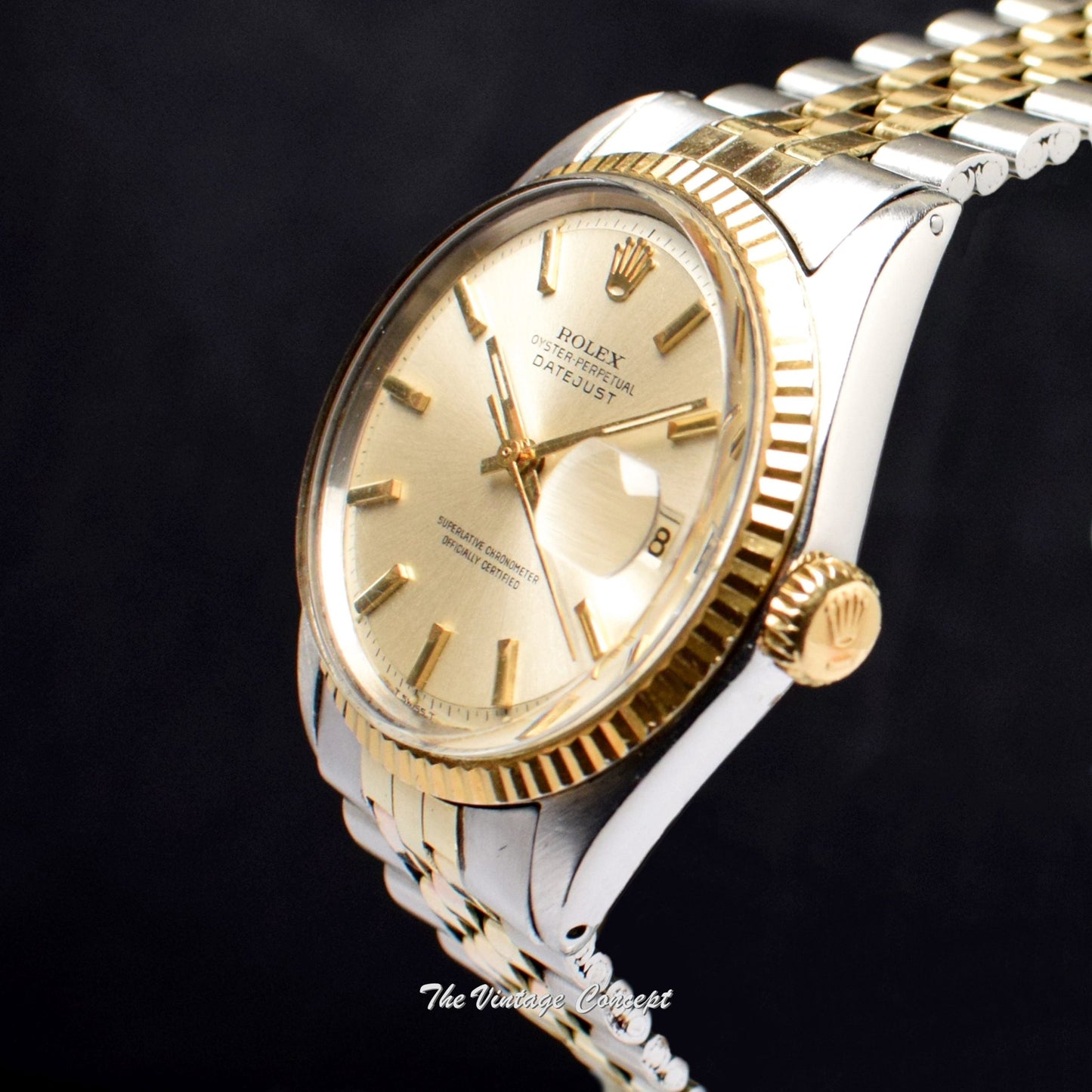 Rolex Datejust Two-Tone Silver Dial 1601 (SOLD)