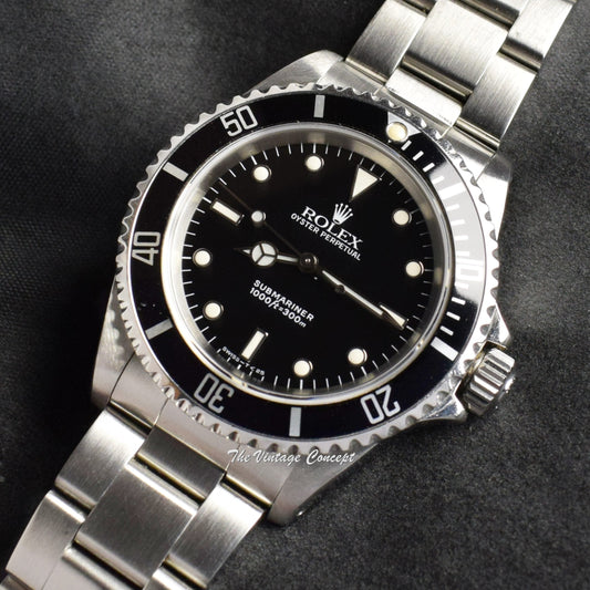 Rolex Submariner No Date 14060 w/ Original Paper + Tag (SOLD)