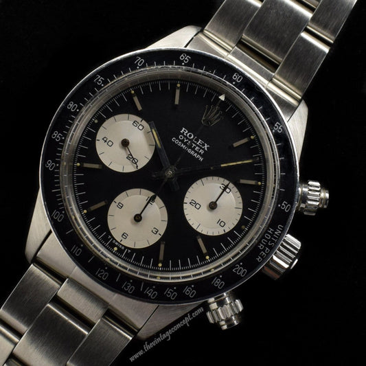 Rolex Daytona Black Dial 6263 w/ Original Paper (SOLD)