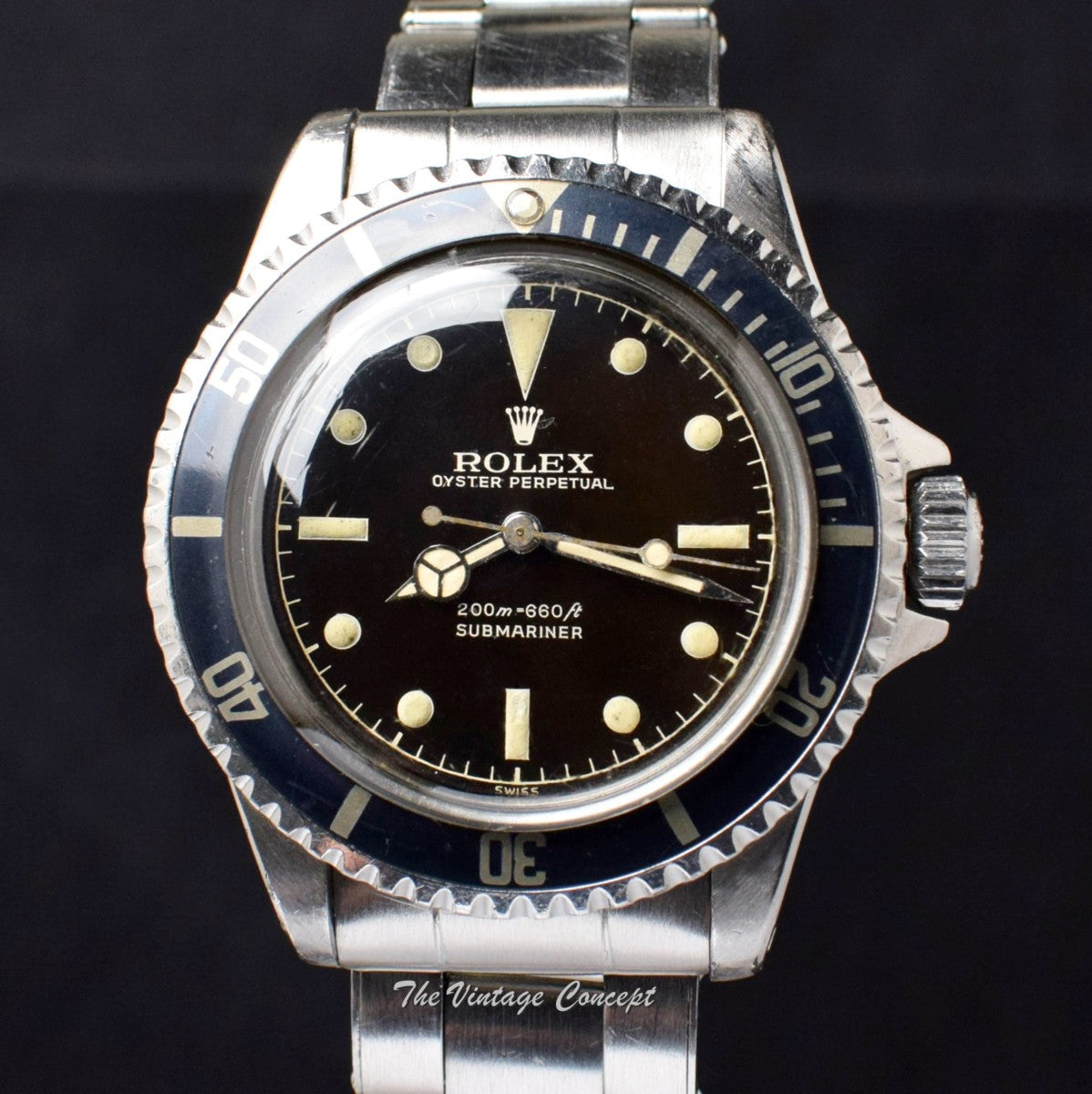 Rolex Submariner Tulip Chocolate Gilt Dial 5512 (SOLD)