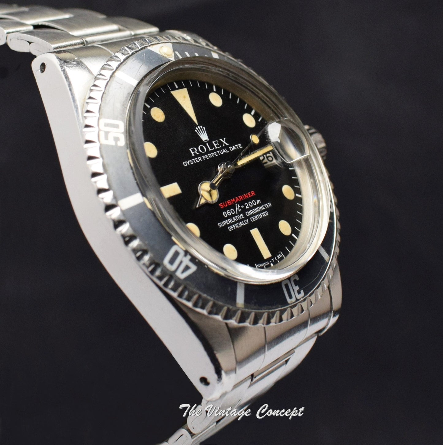 Rolex Submariner Single Red MK IV 1680 (SOLD)