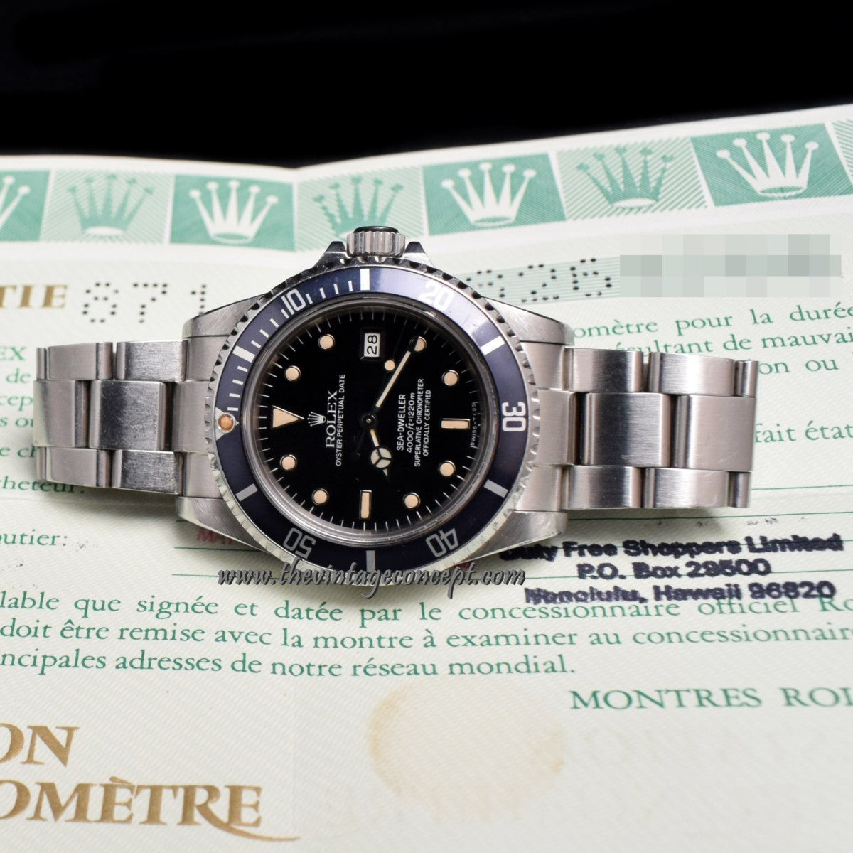 Rolex Sea-Dweller 16660 w/ Original Paper (SOLD)