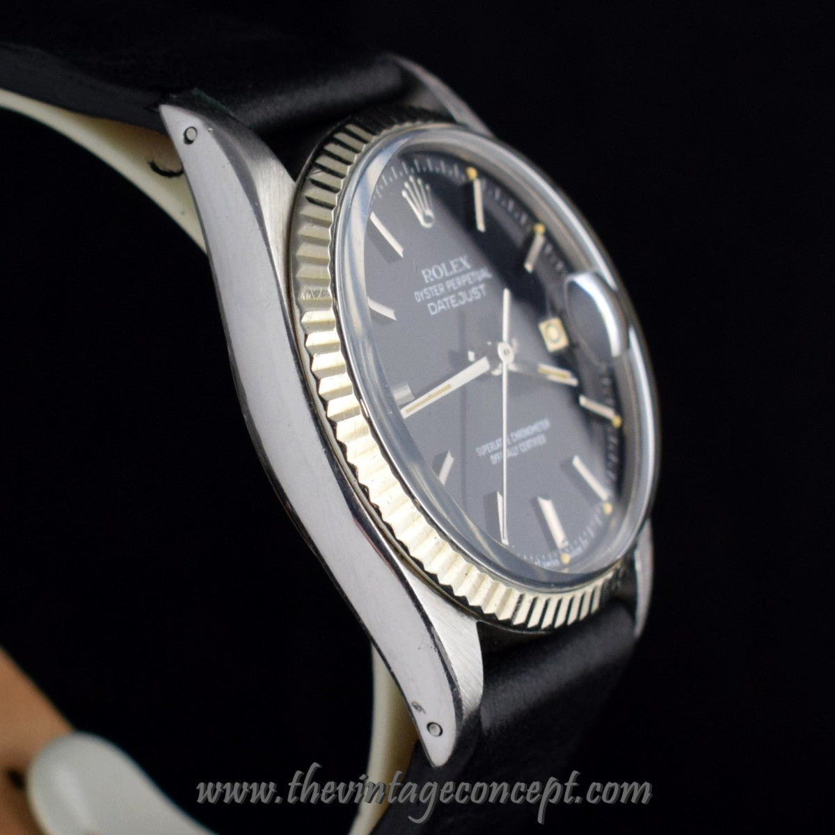 Rolex Datejust Black Dial 16014 (SOLD)