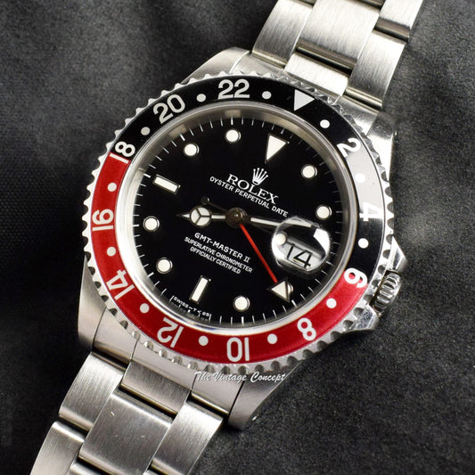 Rolex GMT-Master II Coke 16710 w/ Original Paper (SOLD)