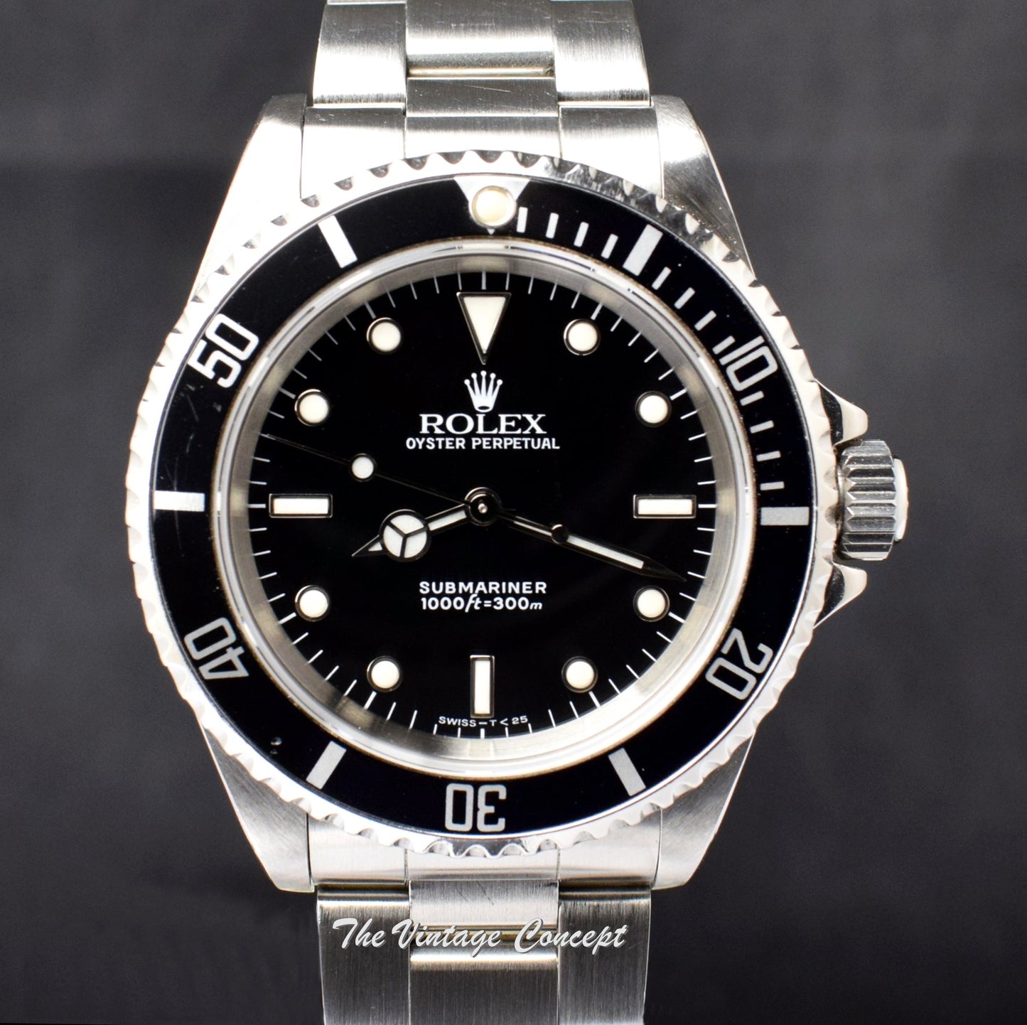 Rolex Submariner No Date 14060 w/ Original Paper + Tag (SOLD)