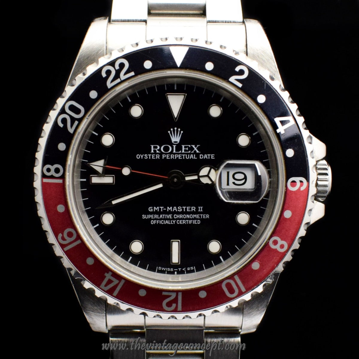 Rolex GMT-Master II Coke 16710 w/original paper (SOLD)