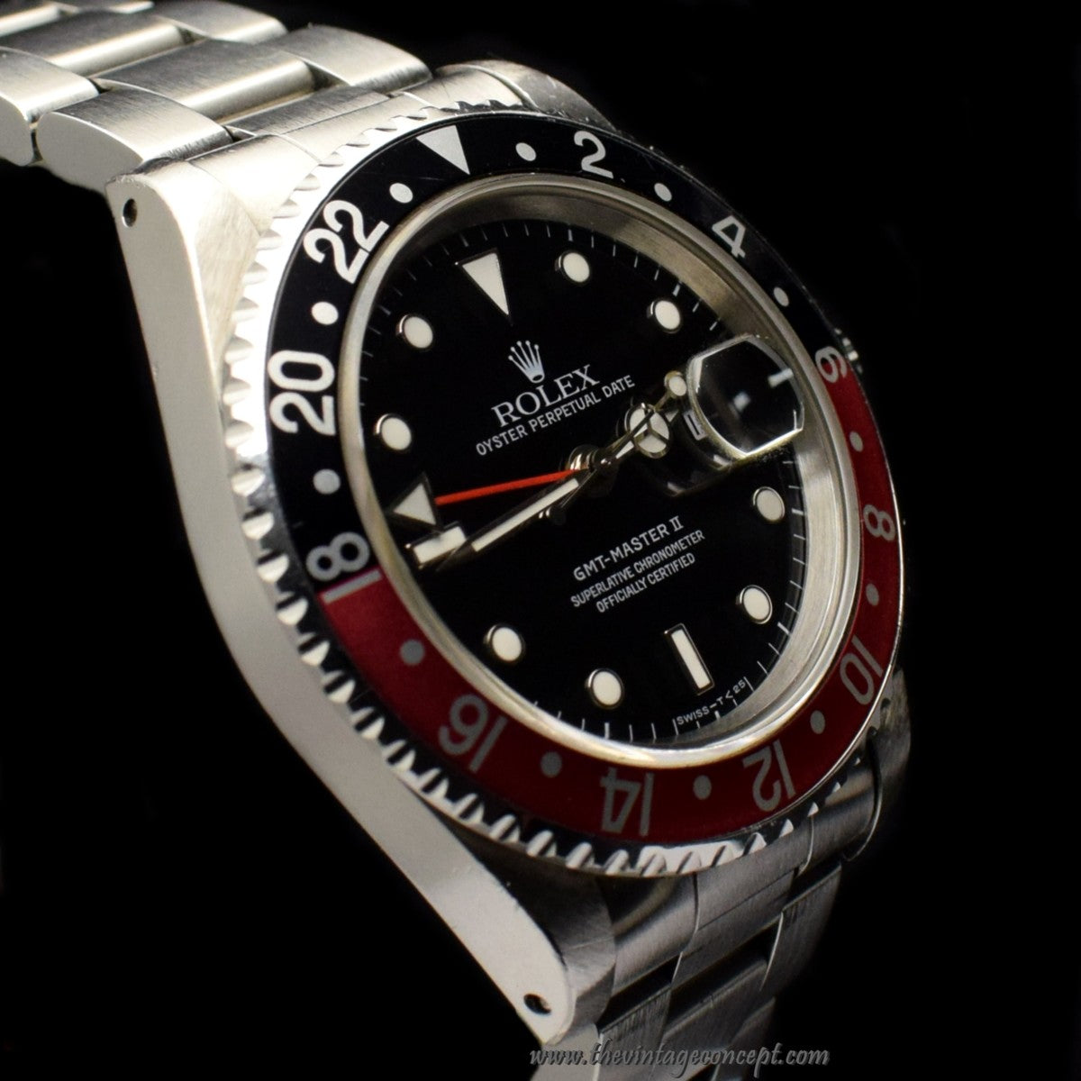 Rolex GMT-Master II Coke 16710 w/original paper (SOLD)