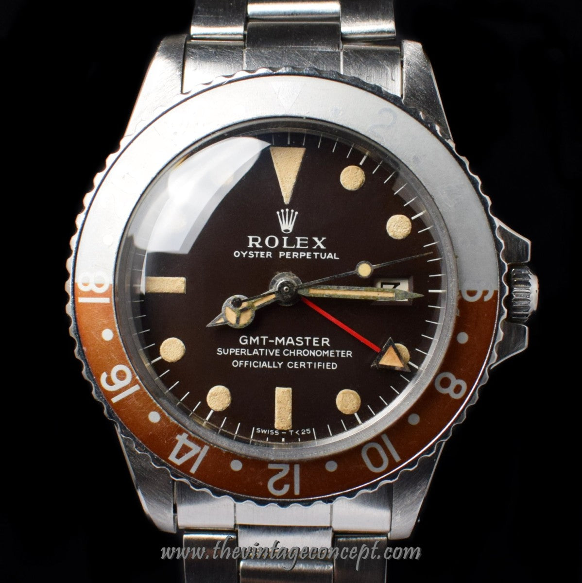 Rolex GMT-Master Tropical Matte Dial 1675 w/ Double Papers (SOLD)