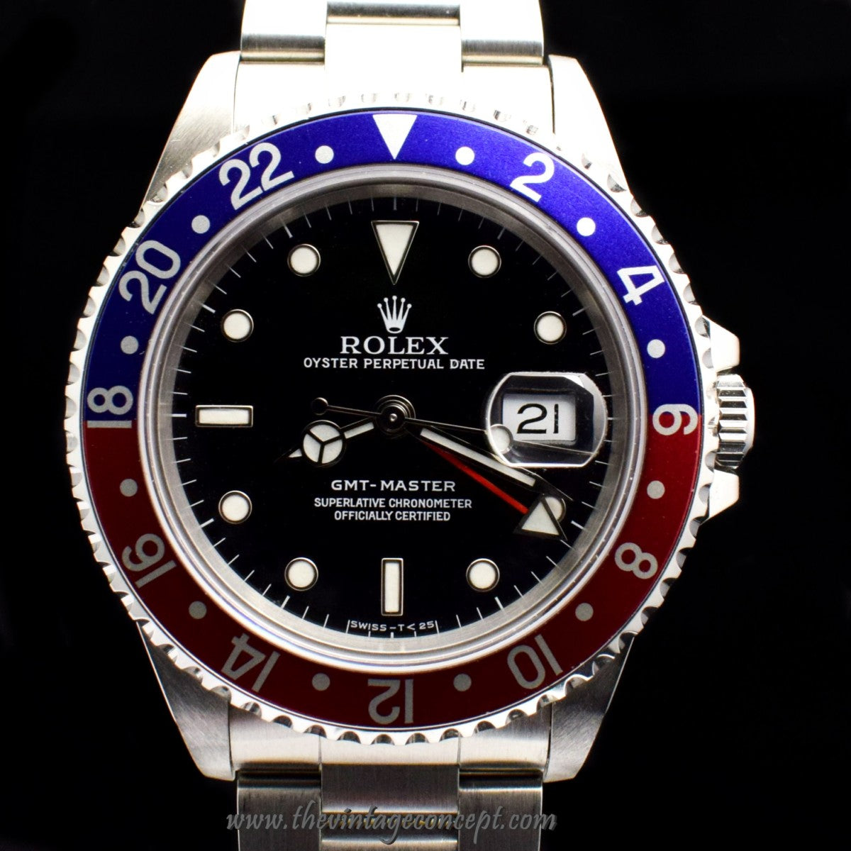 Rolex GMT-Master Pepsi 16700 w/ Original Paper, Serial Tag & Service Card (SOLD)