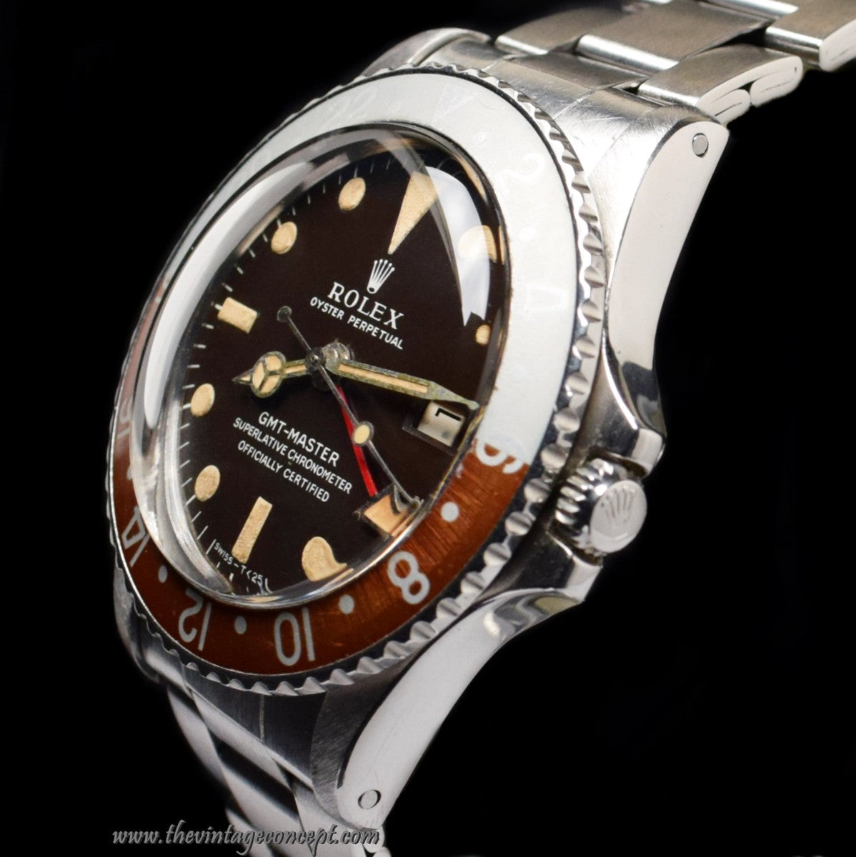 Rolex GMT-Master Tropical Matte Dial 1675 w/ Double Papers (SOLD)