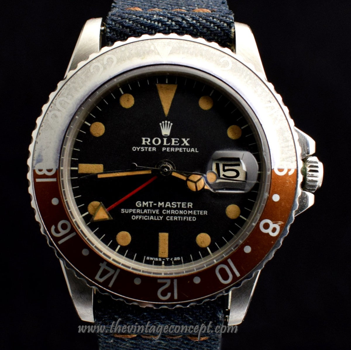 Rolex GMT Master Matte Dial 1675