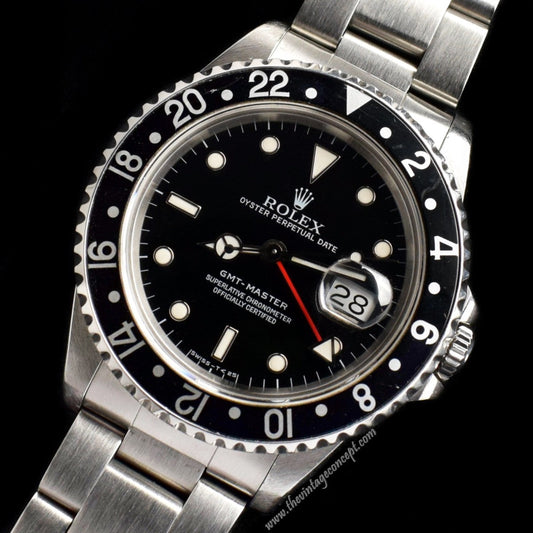 Rolex GMT-Master Black Insert 16700  ( SOLD )