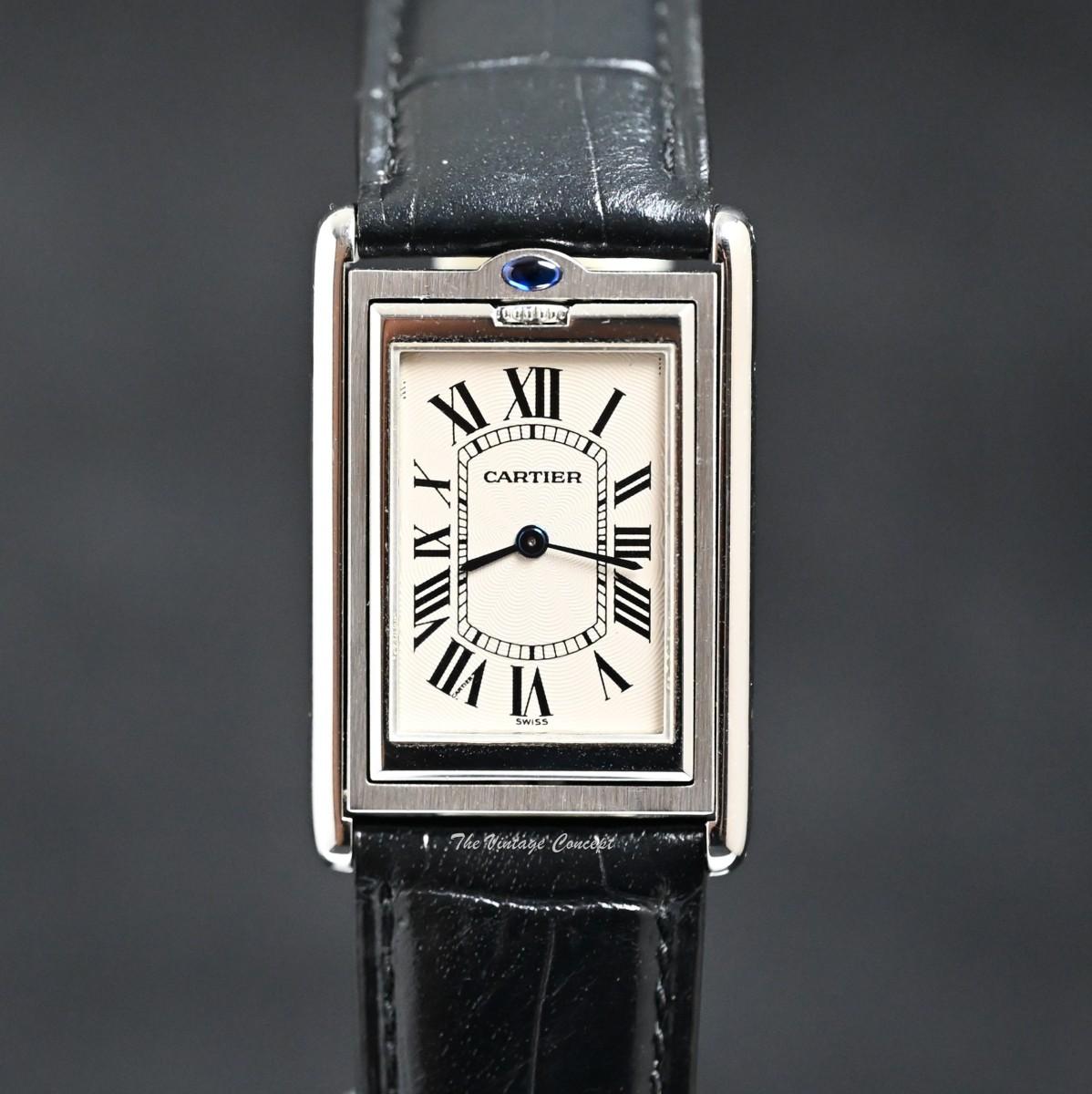 Cartier Tank Basculante 2390 Manual Wind w/ Cartier Paper  (SOLD)