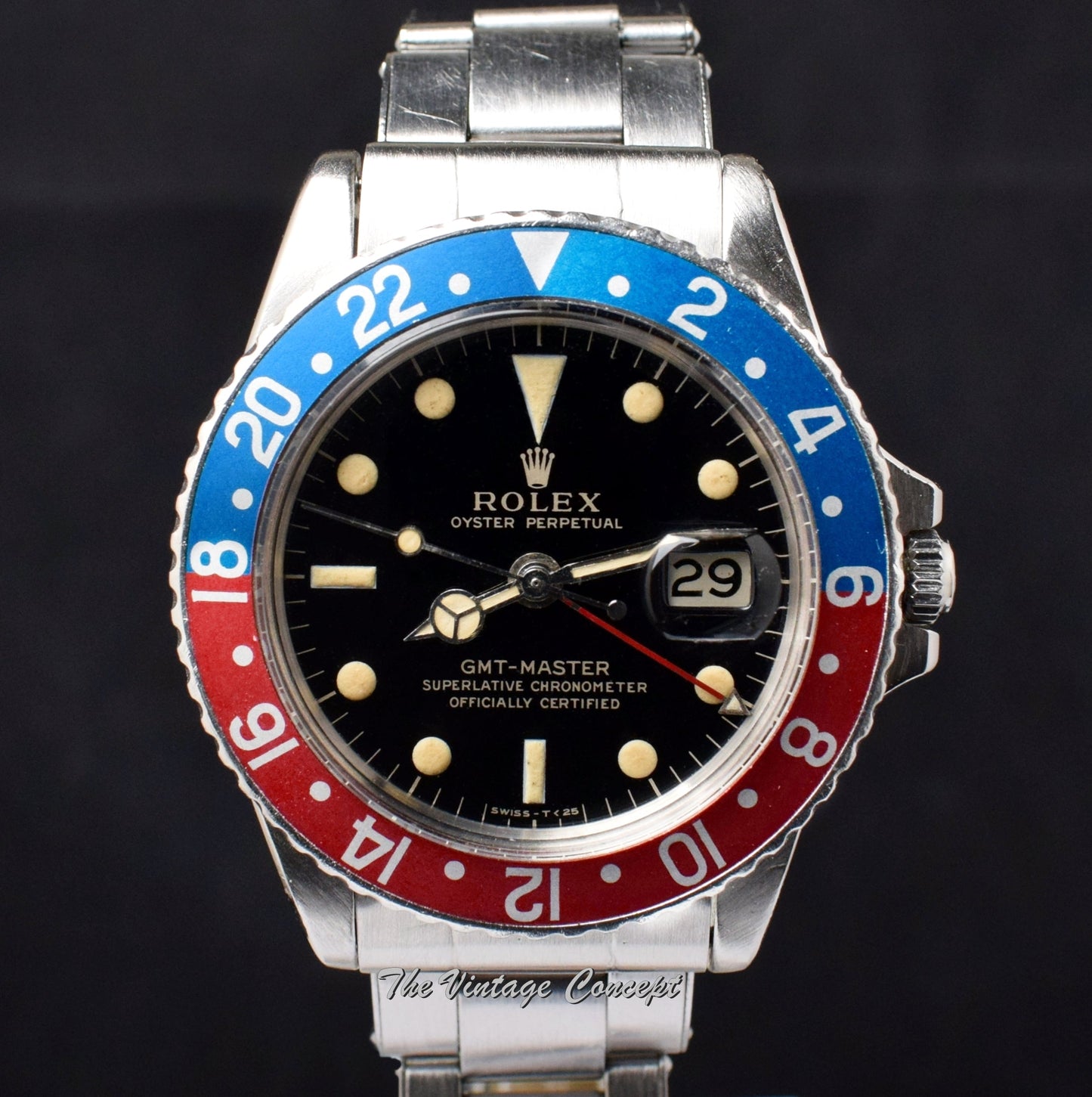 Rolex GMT-Master Gilt Dial 1675 (SOLD)