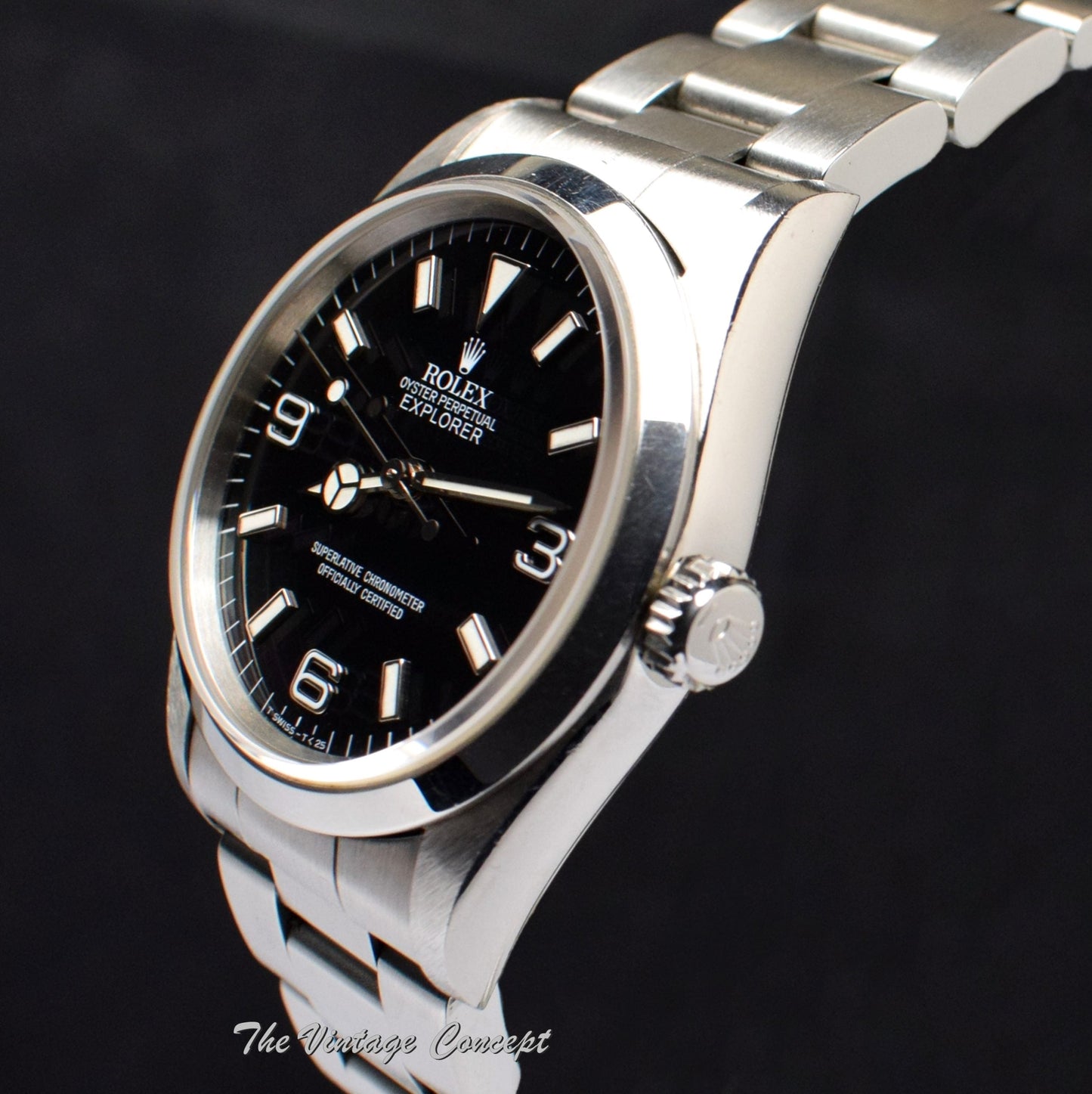 Rolex Explorer Unpolished Case 14270 w/ Original Paper (SOLD)