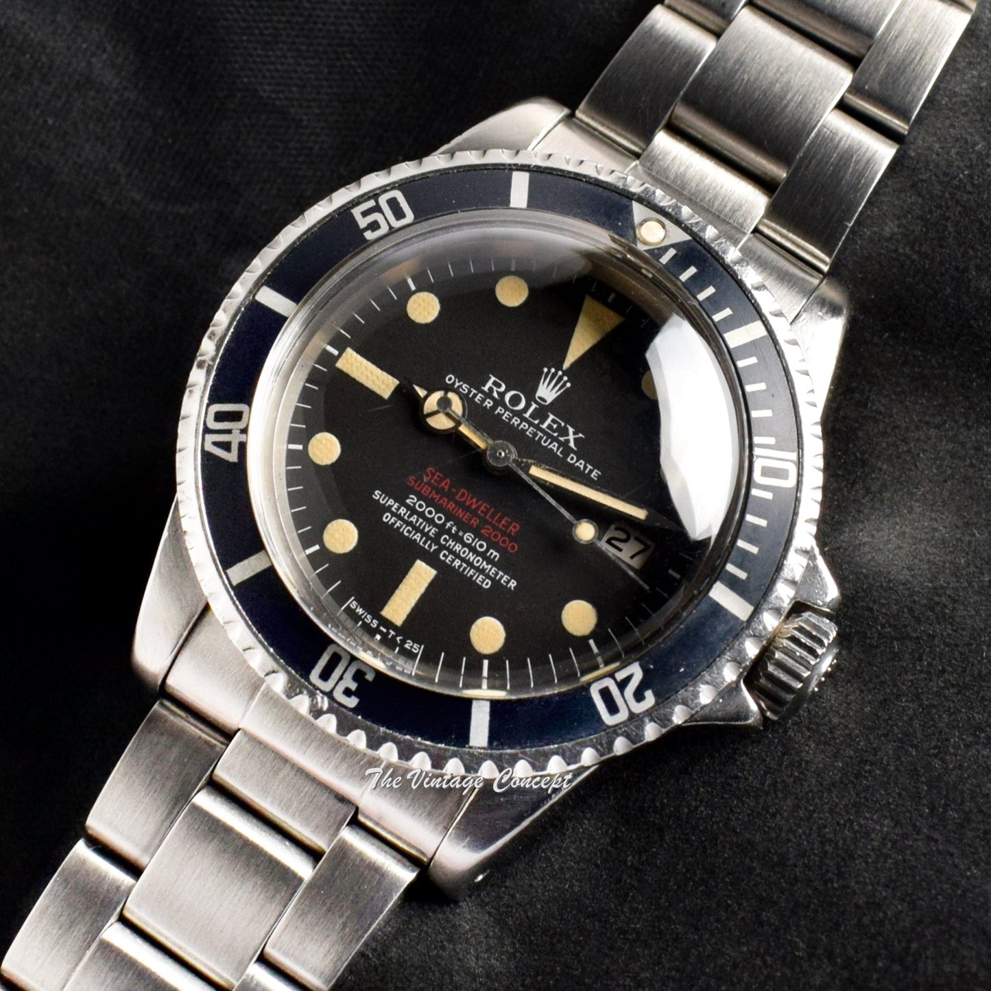 Rolex Double Red Sea-Dweller MK III 1665 (Box Set) (SOLD)