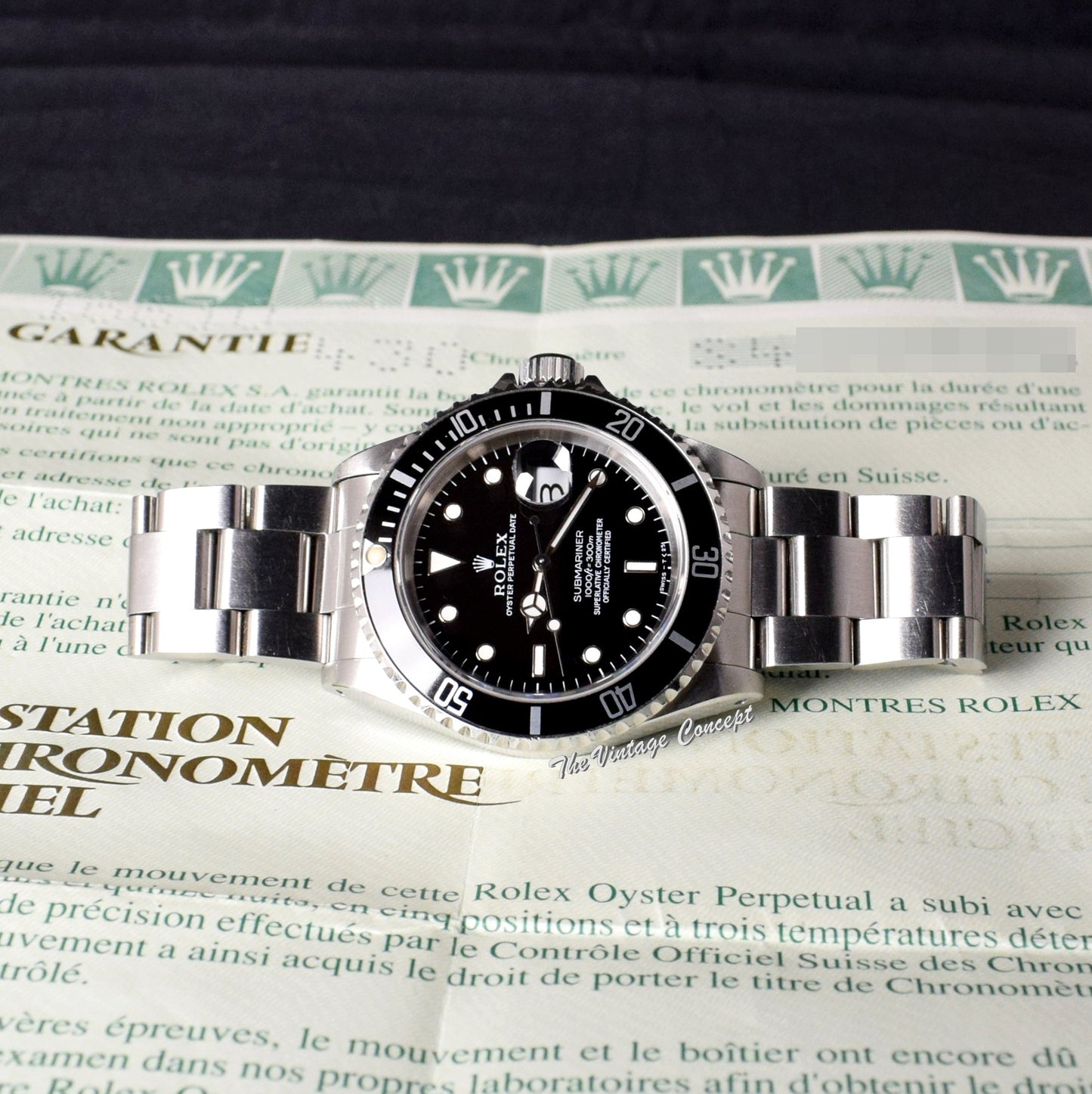 Rolex Submariner 16610 w/ Original Paper (SOLD)