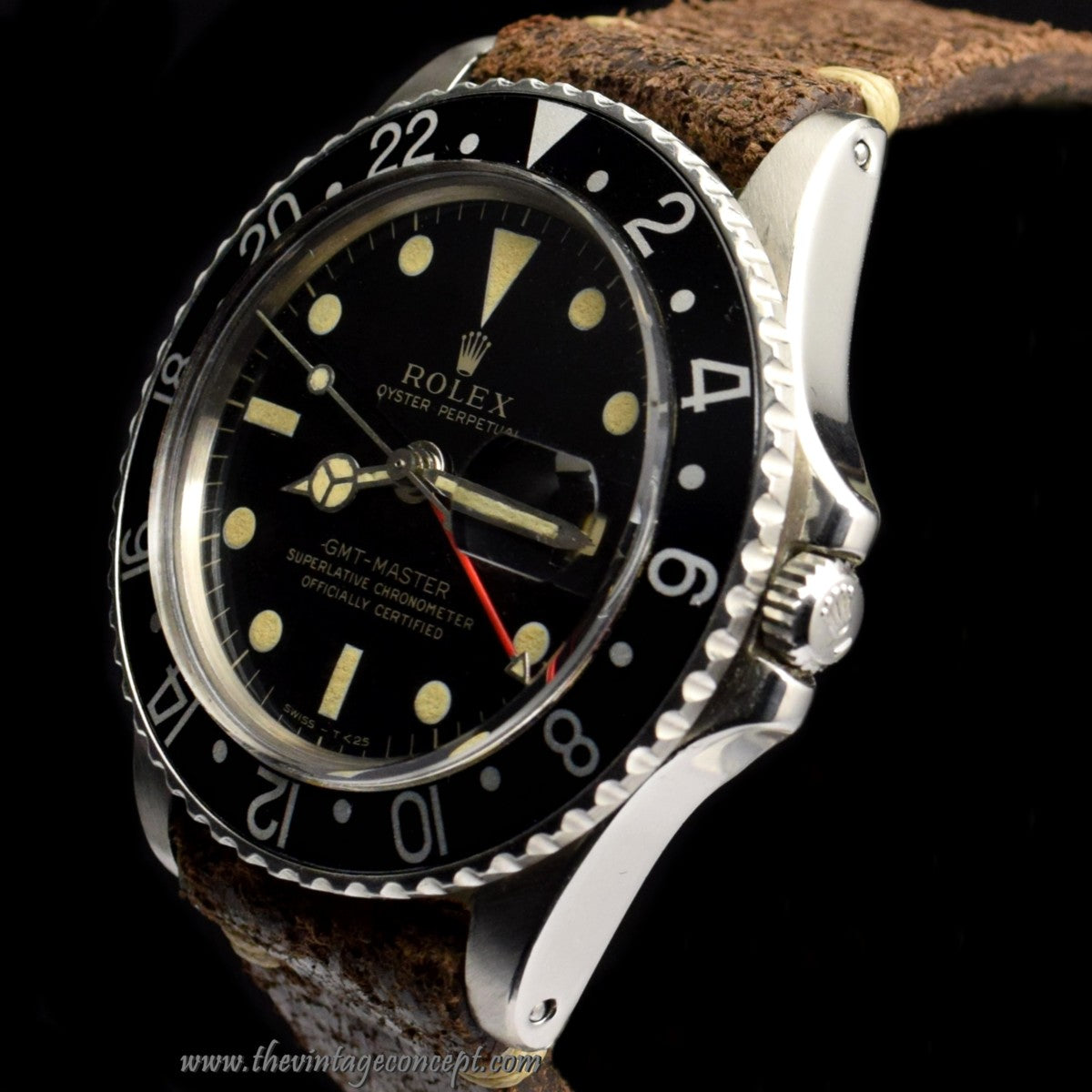 Rolex GMT-Master Gilt Dial 1675 w/ Two Inserts (SOLD)