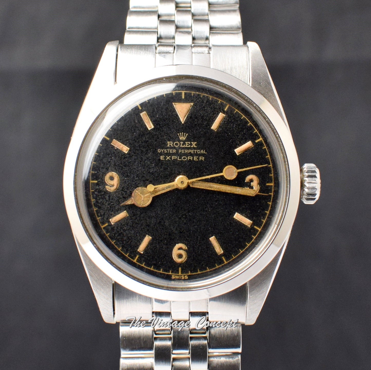 Rolex Explorer Gilt Dial 6150 (SOLD)