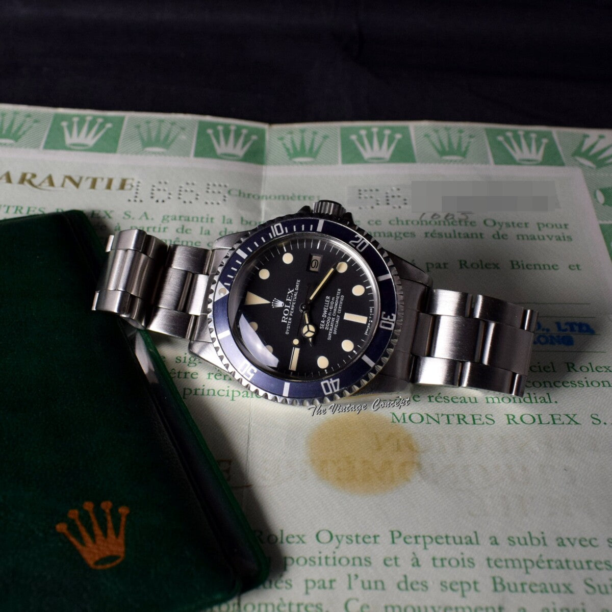 Rolex Sea-Dweller Great White 1665 w/ Original Paper  ( SOLD )