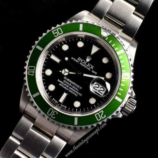 Rolex Submariner 50th Anniversary “Flat 4” 16610LV (Box Set) (SOLD)