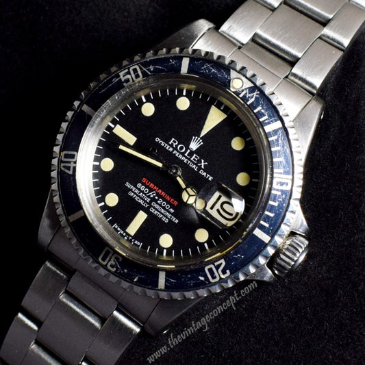 Rolex Submariner Single Red MK IV 1680 (SOLD)