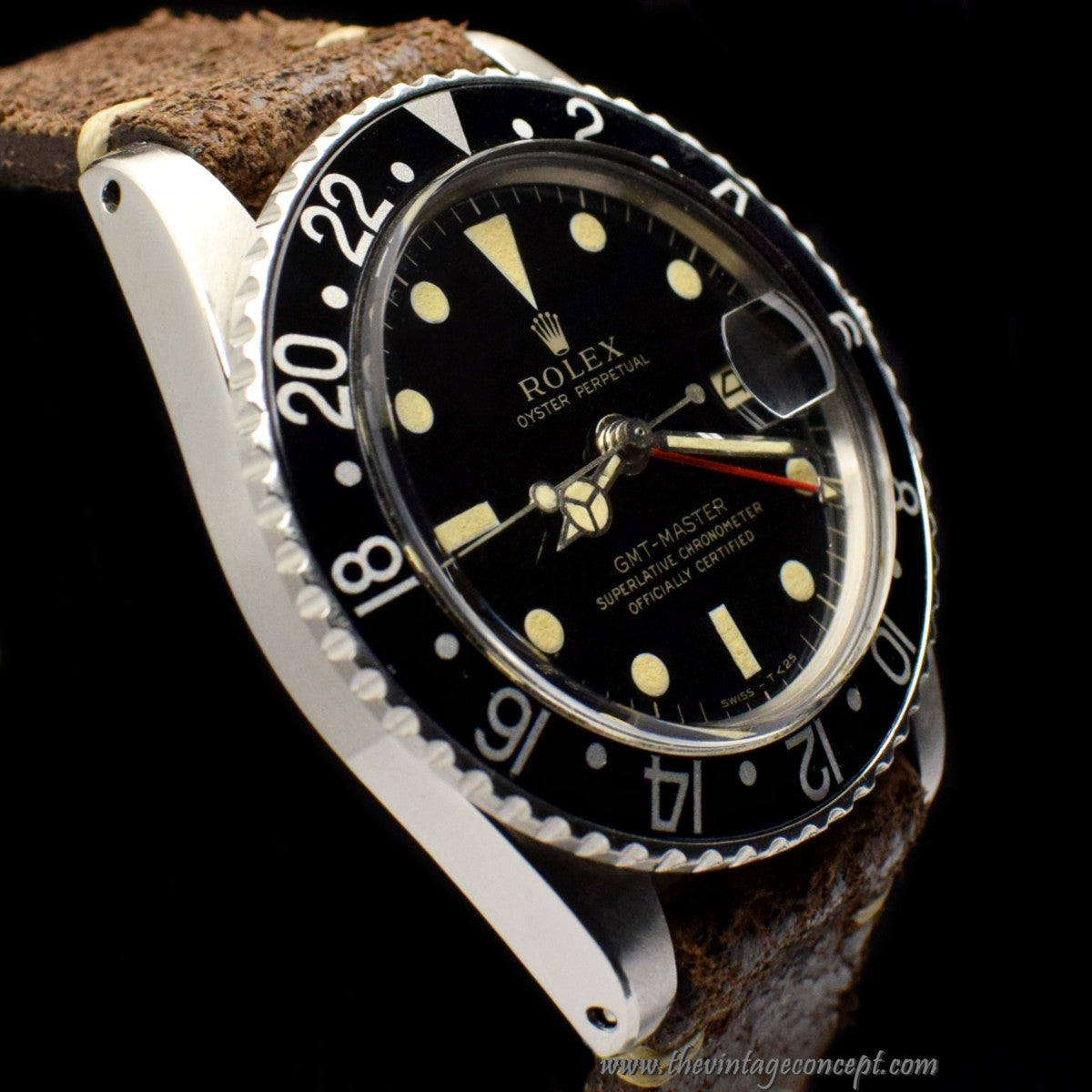 Rolex GMT-Master Gilt Dial 1675 w/ Two Inserts (SOLD)