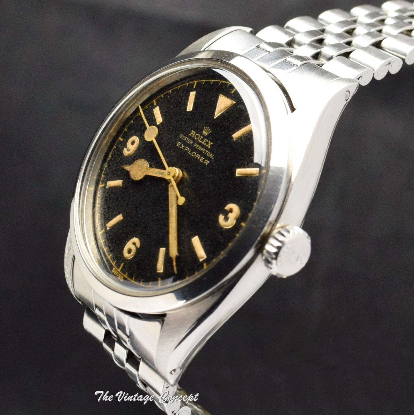 Rolex Explorer Gilt Dial 6150 (SOLD)