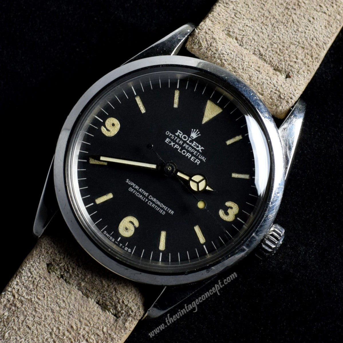 Rolex Explorer Matte Dial Fat Font 1016 ( SOLD )