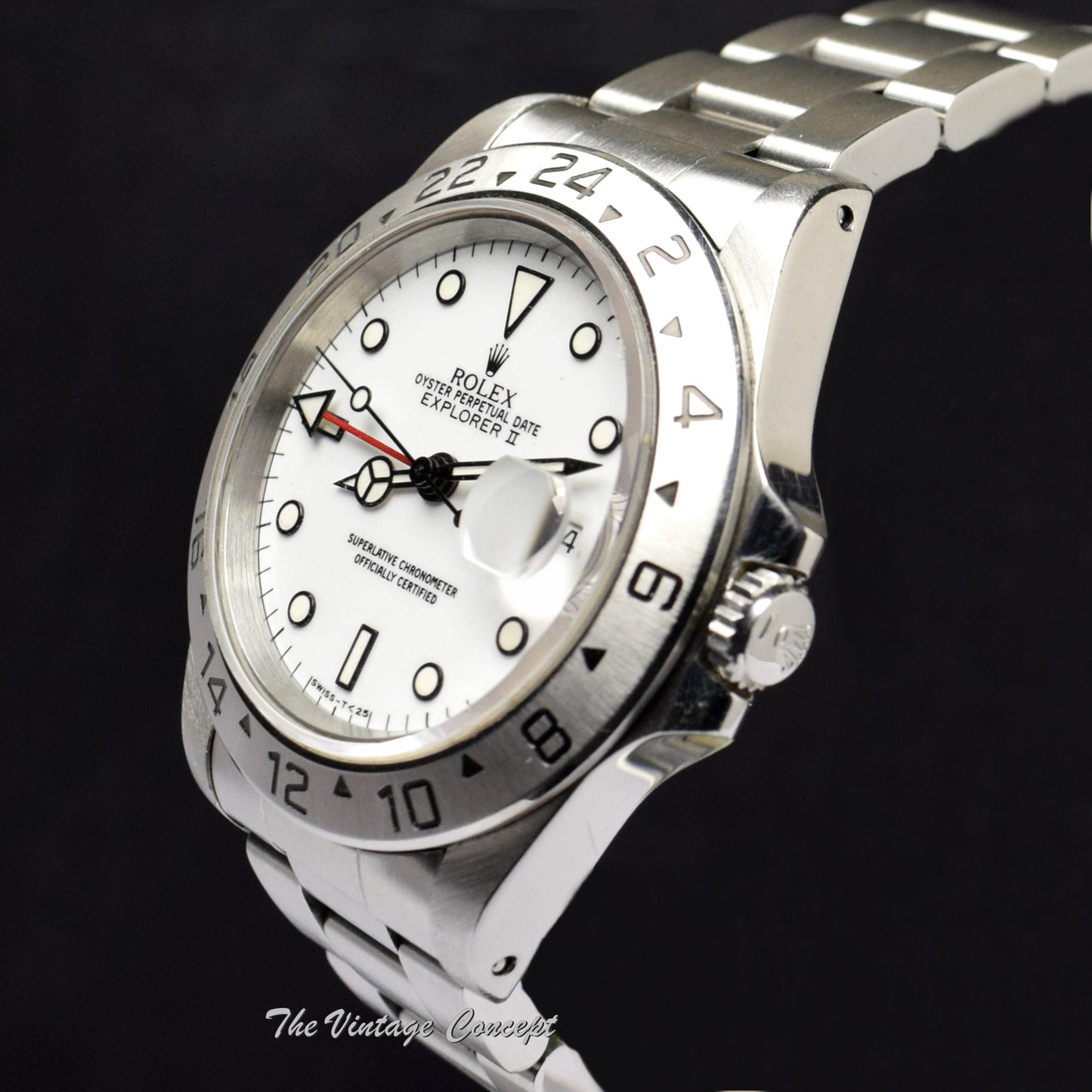 Rolex Explorer II White Dial 16570 w/ Original Paper (SOLD)